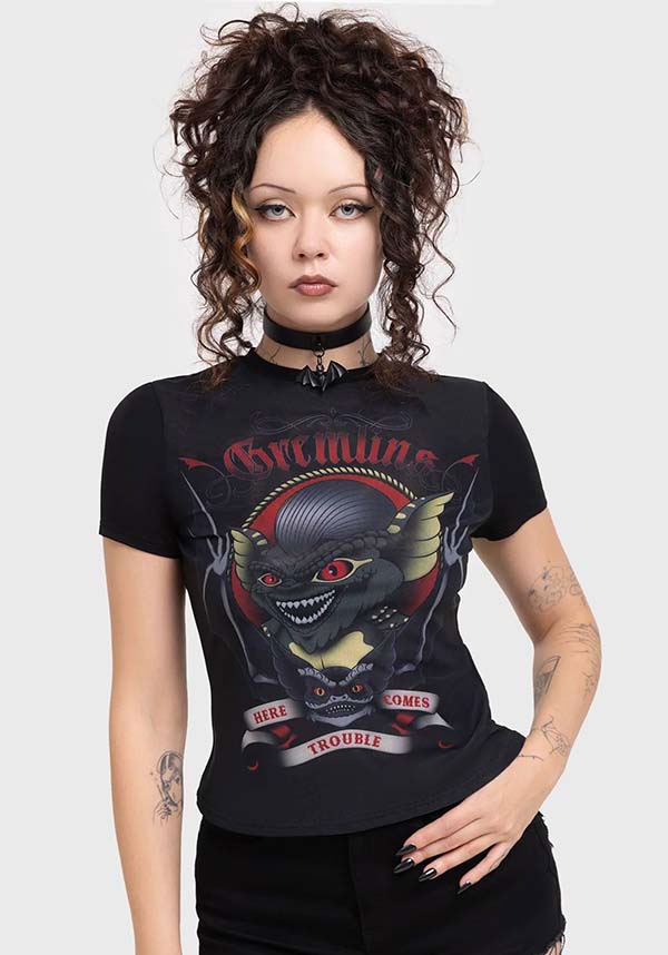 Here Comes Trouble | FITTED T-SHIRT