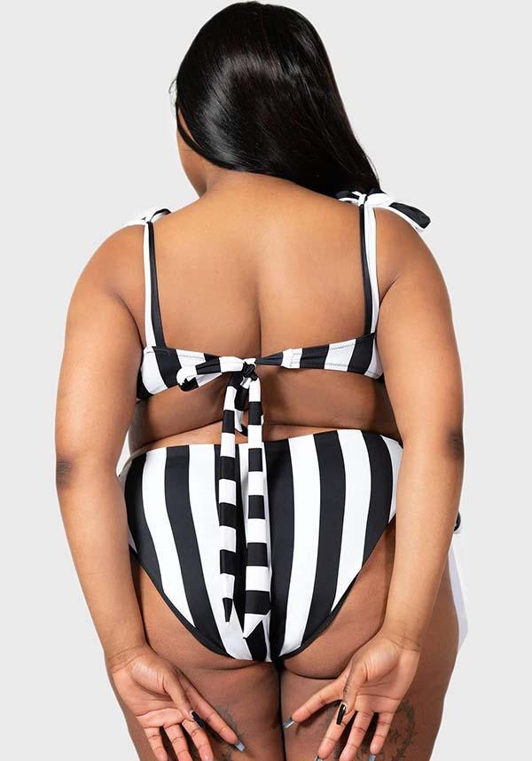 High Tide | BIKINI - Beserk - all, all clothing, all ladies, all ladies clothing, bikini, clothing, discountapp, fp, googleshopping, goth, goth summer, goth summer clothing, gothic, kill star, killstar, KS1103865, ladies, ladies clothing, may23, plus, plus size, R180523, stripe, striped, stripes, stripey, summer, summer goth, swim, swim suit, swim wear, swimmers, swimming, swimsuit, swimwear