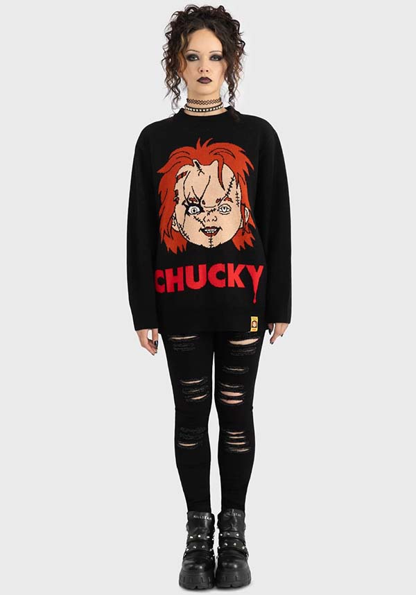 I Like To Be Hugged | KNIT SWEATER*