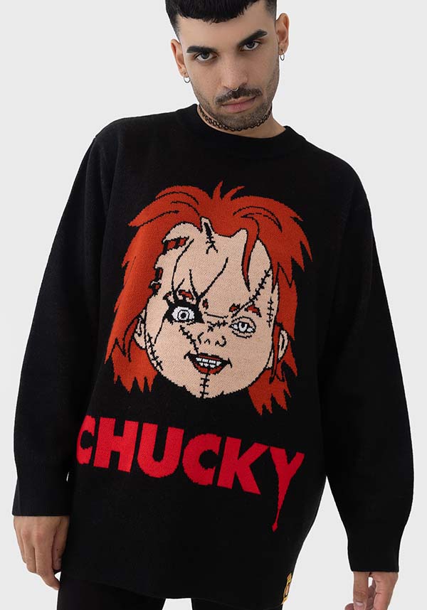 I Like To Be Hugged | KNIT SWEATER*