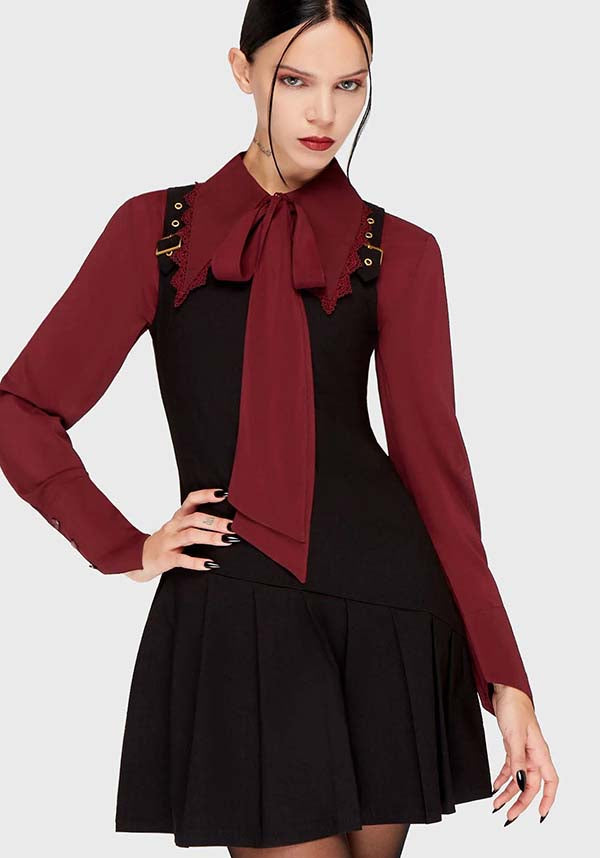 KILLSTAR Inked Noir | MINI DRESS - DRESSES - Front View