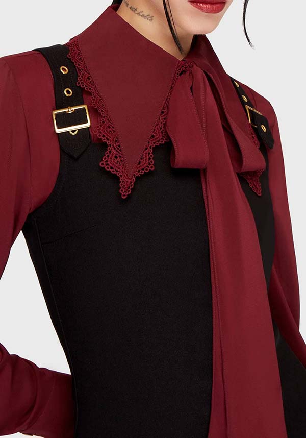 KILLSTAR Inked Noir | MINI DRESS - DRESSES - Back View