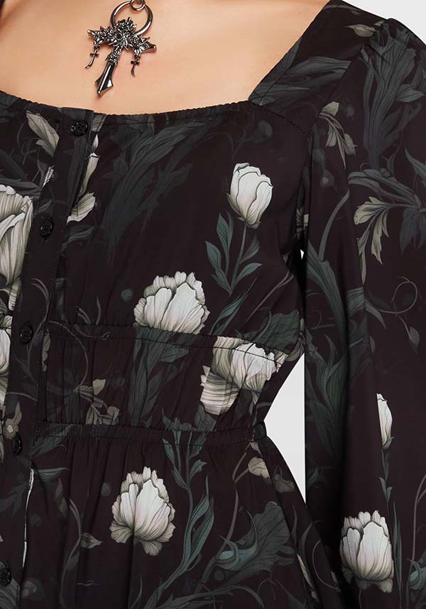 KILLSTAR Ivory's Chorus | MINI DRESS - DRESSES - Back View