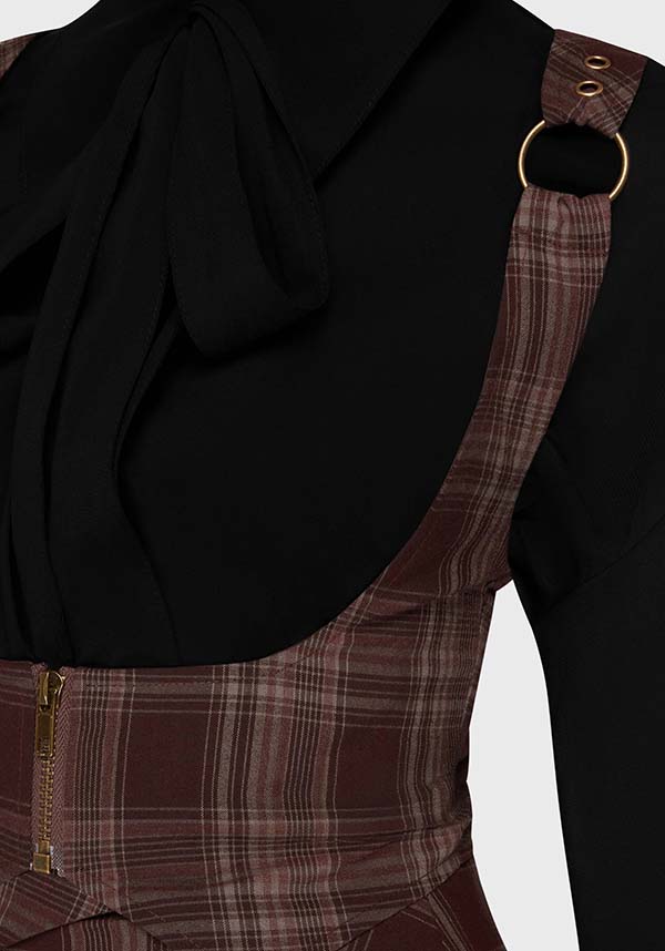 KILLSTAR Morning Meadow | UNDERBUST CORSET - TOPS - Back View