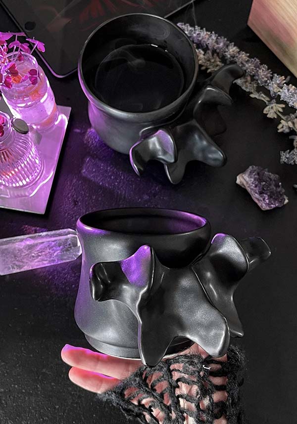 Ossuary [Black] | STACKABLE CUPS [Set Of 2]