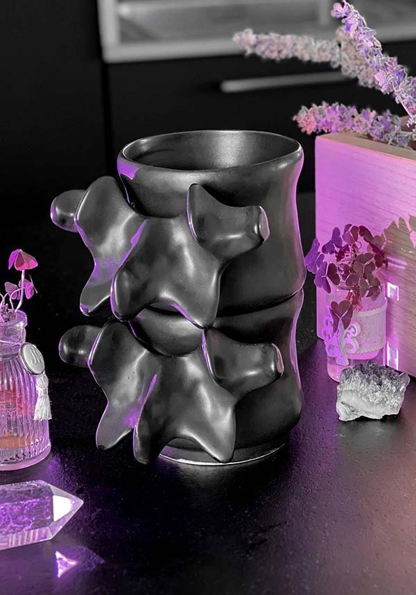 Ossuary [Black] | STACKABLE CUPS [Set Of 2]