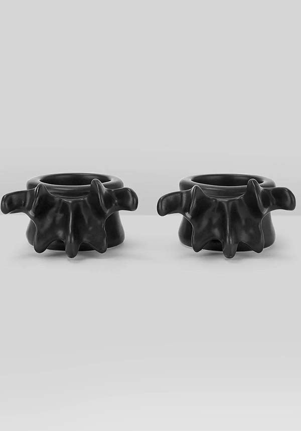 Ossuary [Black] | TEALIGHT HOLDER [Set Of 2]