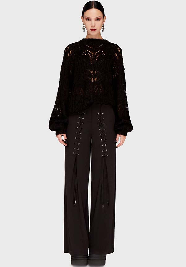 KILLSTAR Raven's Lament | PANTS - PANTS - Front View