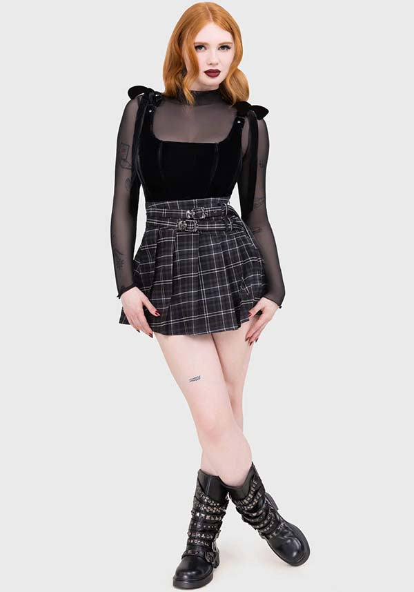 Tartan Riot [Grey] | SKIRT