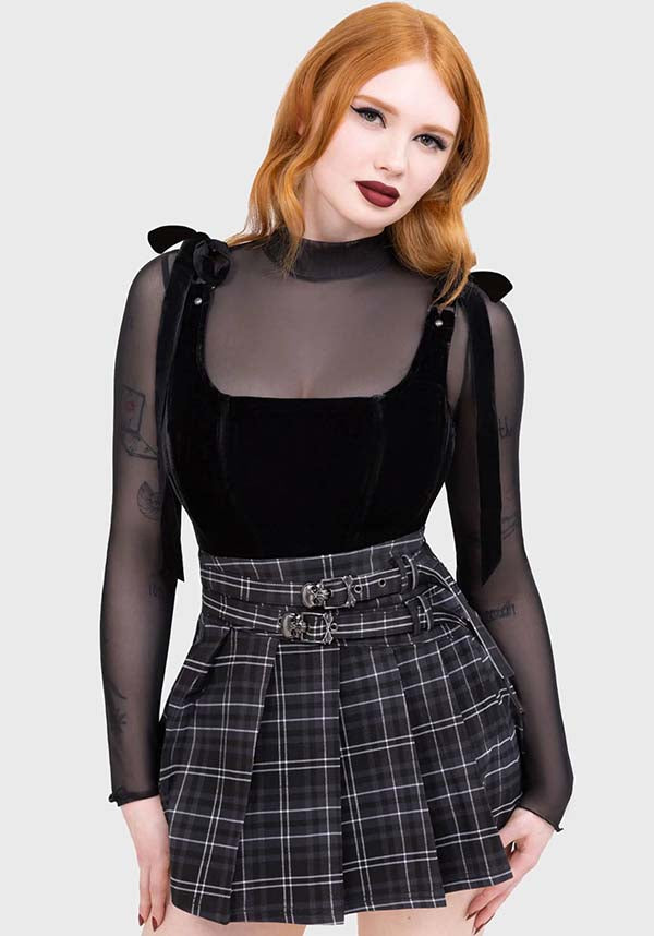 Tartan Riot [Grey] | SKIRT