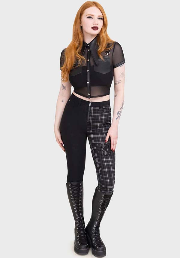 Tartan Riot [Grey] | TROUSERS