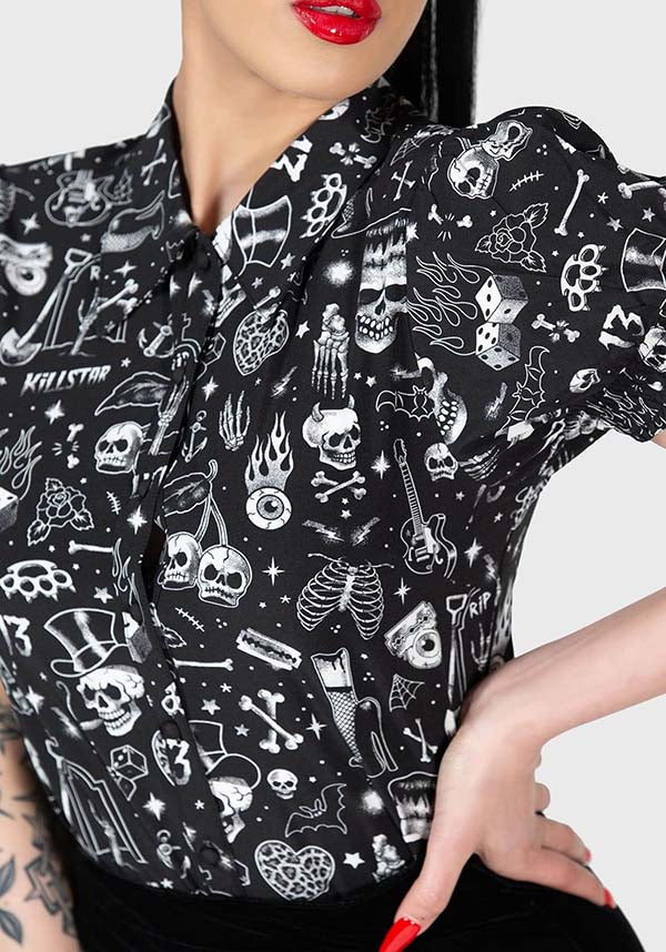 The Heat | BUTTON UP TOP