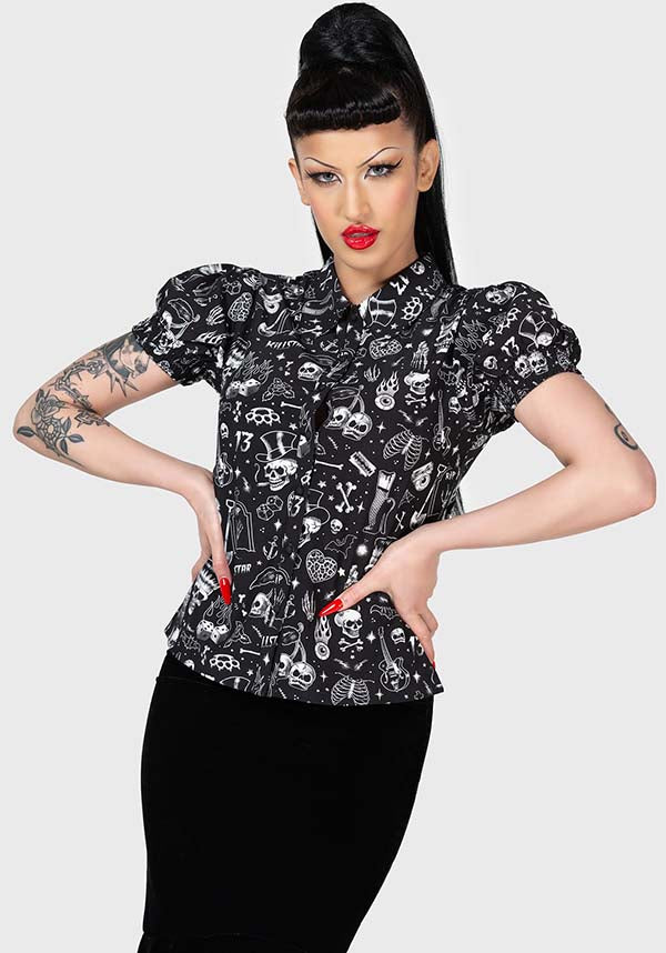 The Heat | BUTTON UP TOP