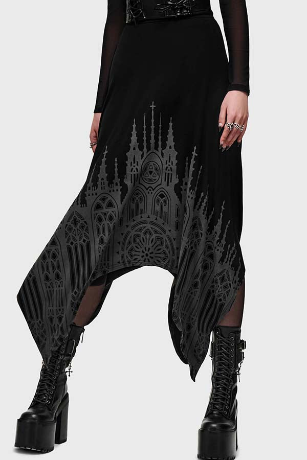 Thorned Spire | MIDI SKIRT