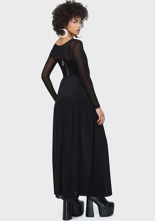 KILLSTAR Twilight Thistle | MAXI SKIRT - SKIRTS - Detail 3