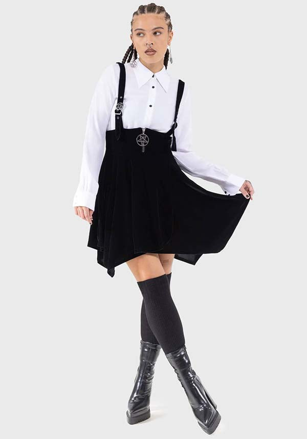 Vampfire | SUSPENDER SKIRT