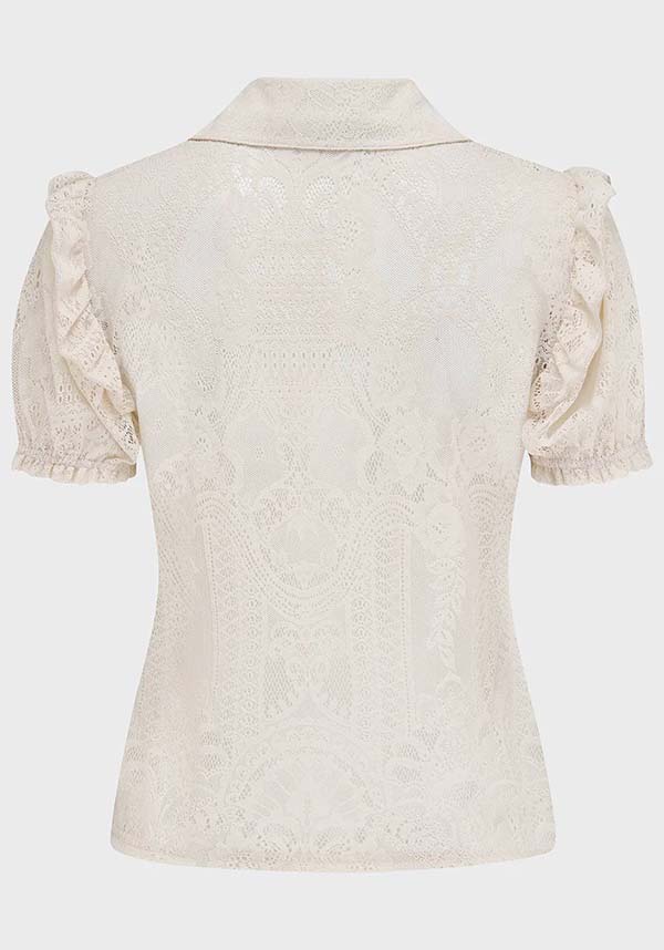 Vexina Lace [Ivory] | COLLAR TOP