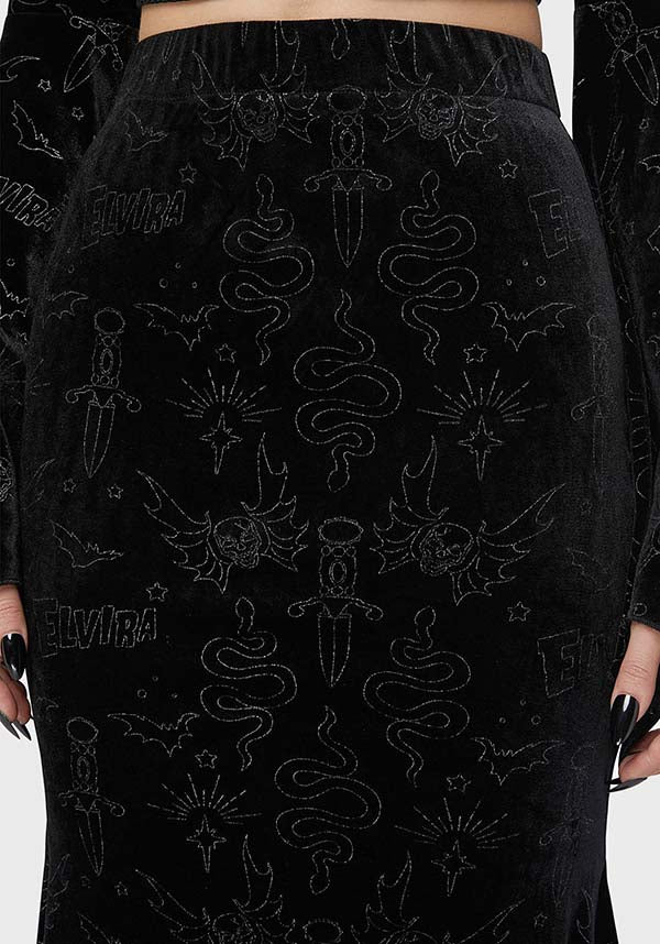 KILLSTAR Yours Cruelly | MAXI SKIRT - SKIRTS - Detail 3