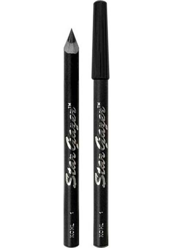 KOHL Black | EYE &amp; LIP PENCIL - Beserk - all, beserkstaple, black, christmas cosmetics, clickfrenzy15-2023, cosmetics, discountapp, eyebrow, eyeliner, eyes, fp, goth, gothic, grunge, halloween, halloween cosmetics, halloween makeup, liner, lip liner, lips, make up, makeup, pencil, punk, stargazer, stargazer cosmetics