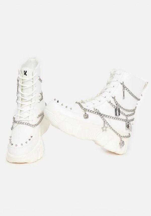 Koi Footwear - Boned Catch White Mystic Charm Boots - Buy Online Australia