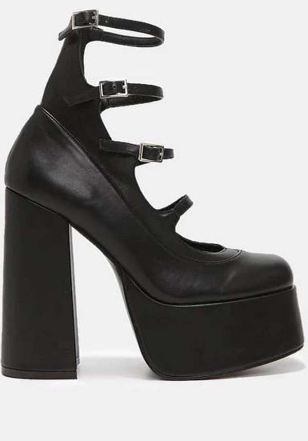 Koi Footwear - Gurren Strappy Platform Heels - Buy Online Australia