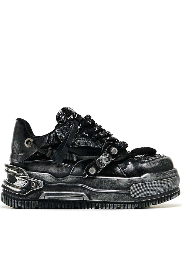 Koi Footwear Metamorphosis Distressed - Detail View