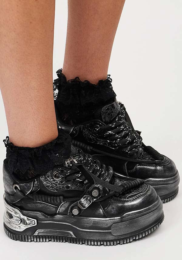 Koi Footwear Metamorphosis Distressed - Close Up