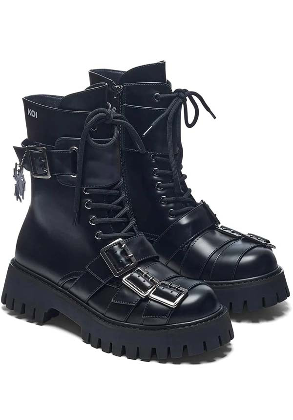 Koi Footwear The Curse Of The Black Widow Boots Australia