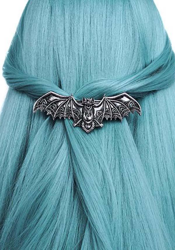 Lace Bat [Silver] | HAIRCLIP - Beserk - accessories, all, bat, bats, clickfrenzy15-2023, clip, discountapp, fp, gothic, gothic accessories, hair, hair accessories, hair clip, hairclip, halloween, hats and hair, ladies accessories, restyle