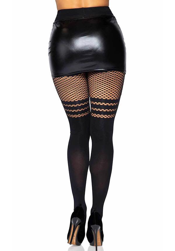 Ada Thigh High | FISHNET TIGHTS - Beserk - all, all clothing, all ladies, all ladies clothing, black, clickfrenzy15-2023, clothing, costume, cpgstinc, discountapp, edgy, feb18, fish net, fp, goth, gothic, grunge, hosiery, hosiery and socks, ladies, ladies clothing, leg avenue, pantyhose, pastel goth, punk, repriced08022023, stockings, tomfoolery