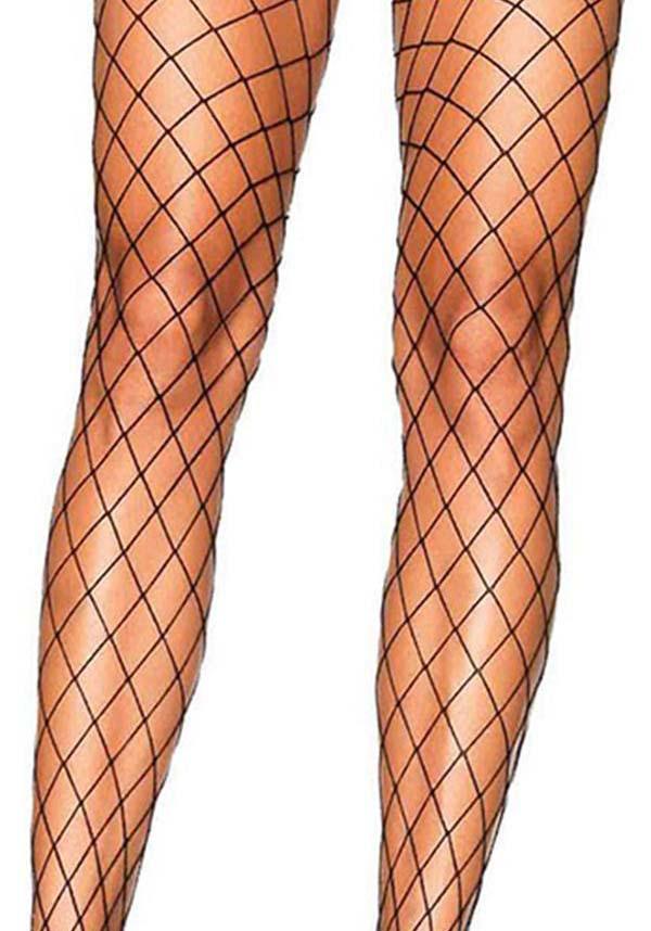 Xena [Black] | DIAMOND FISHNET TIGHTS - Beserk - all, all clothing, all ladies, all ladies clothing, black, clickfrenzy15-2023, cosplay, cpgstinc, discountapp, edgy, fence, fish net, fishnet, fp, goth, gothic, halloween, hosiery, hosiery and socks, ladies, ladies clothing, leg avenue, lingerie, net, oct18, pantyhose, punk, stockings, tights, tomfoolery