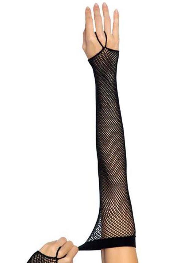 Fishnet [With Finger Loop] | ARM WARMER GLOVES^ - Beserk - accessories, all, all clothing, backorder, black, clickfrenzy15-2023, cosplay, costume, cpgstinc, discountapp, fishnet, formal, formal wear, fp, gloves and armwarmers, halloween, ladies clothing, leg avenue, sep18, tomfoolery, winter, winter clothing