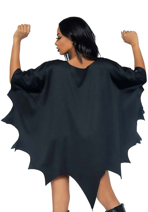 Gothic Glitter Spider Web | COSTUME PONCHO