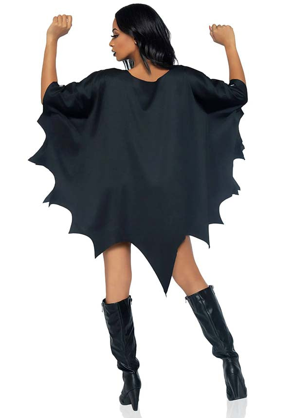 Gothic Glitter Spider Web | COSTUME PONCHO
