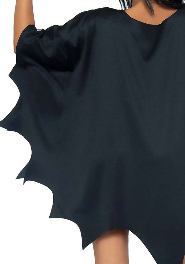 Gothic Glitter Spider Web | COSTUME PONCHO