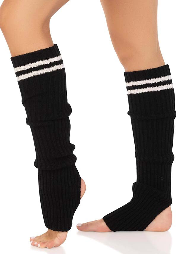 Hailey Stirrup [Black] | LEG WARMERS