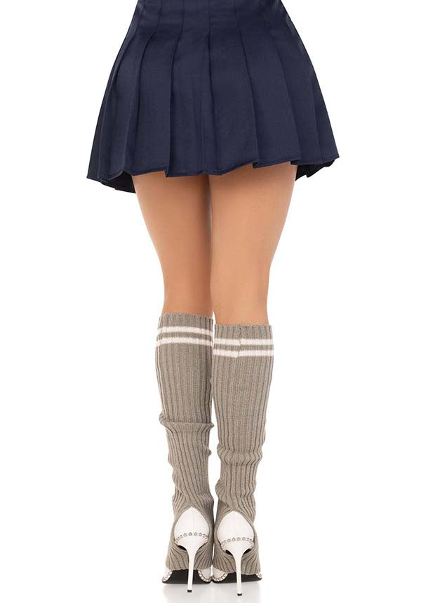 Hailey Stirrup [Grey] | LEG WARMERS