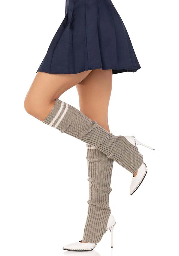 Hailey Stirrup [Grey] | LEG WARMERS