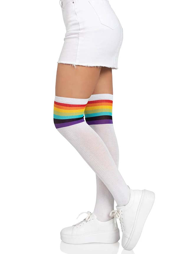 Nia Rainbow | THIGH HIGH STOCKINGS