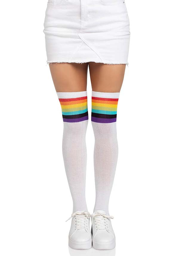 Nia Rainbow | THIGH HIGH STOCKINGS