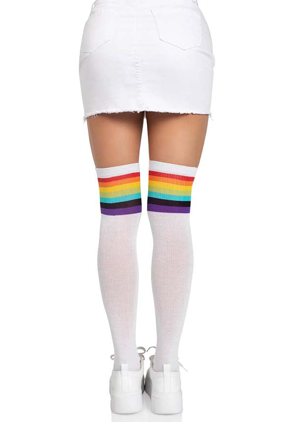 Nia Rainbow | THIGH HIGH STOCKINGS