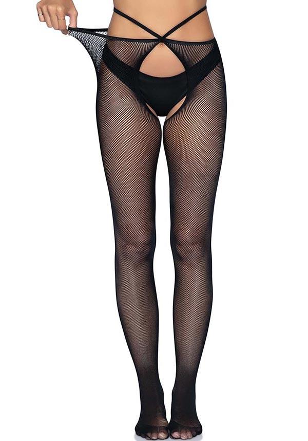 Olivia Crotchless | FISHNET TIGHTS - Beserk - all, all clothing, all ladies clothing, black, burlesque, clickfrenzy15-2023, clothing, cpgstinc, crotchless, discountapp, festival, fetish, fish net, fishnet, fp, googleshopping, hosiery, hosiery and socks, ladies clothing, plus size, R060922, sep22, Sept, stockings, tight, tights, tomfoolery, TOMIN320547