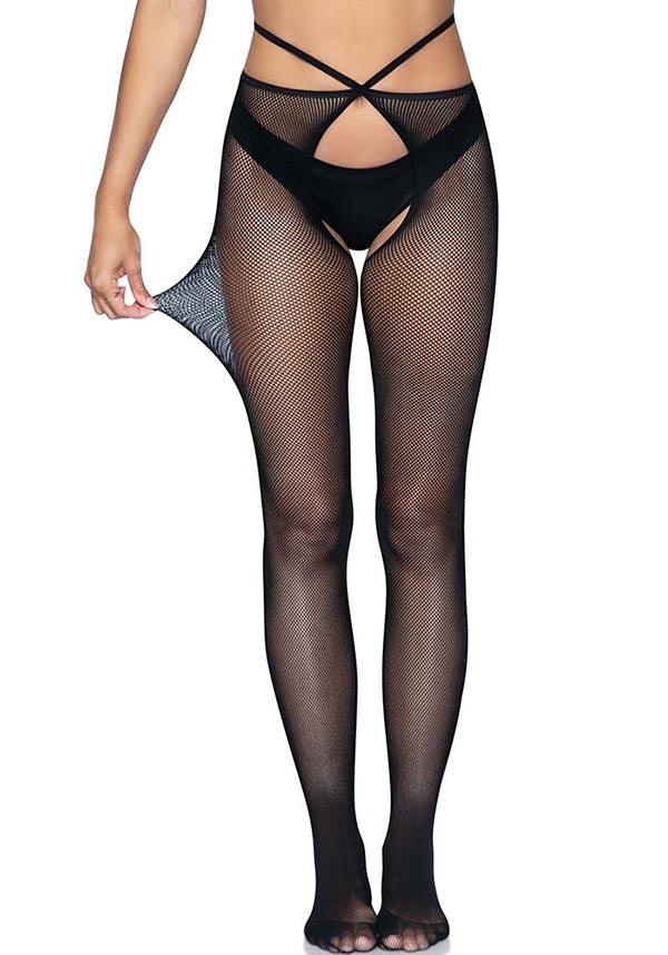 Olivia Crotchless | FISHNET TIGHTS - Beserk - all, all clothing, all ladies clothing, black, burlesque, clickfrenzy15-2023, clothing, cpgstinc, crotchless, discountapp, festival, fetish, fish net, fishnet, fp, googleshopping, hosiery, hosiery and socks, ladies clothing, plus size, R060922, sep22, Sept, stockings, tight, tights, tomfoolery, TOMIN320547