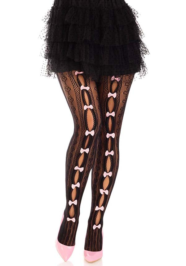 Sweetheart [Black] Striped | TIGHTS