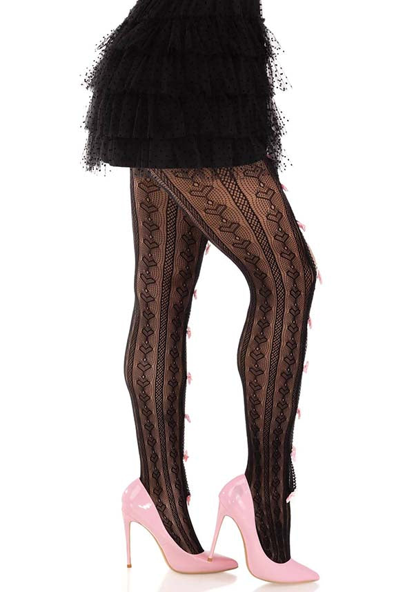 Sweetheart [Black] Striped | TIGHTS