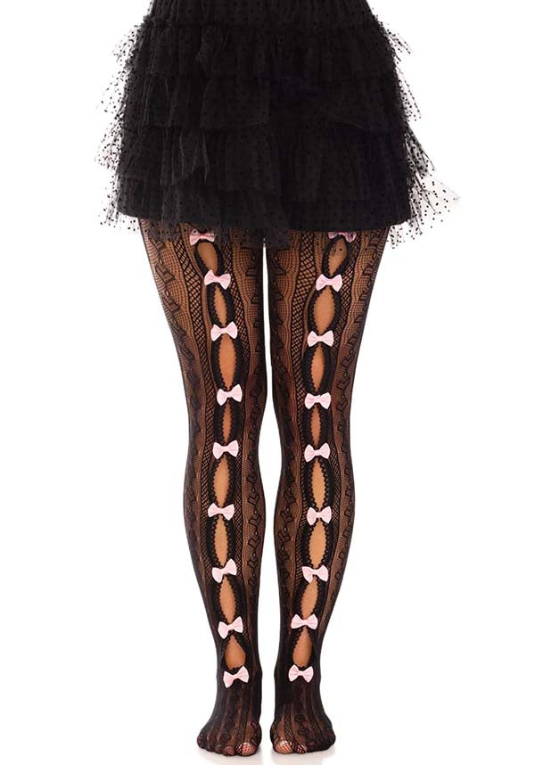 Sweetheart [Black] Striped | TIGHTS