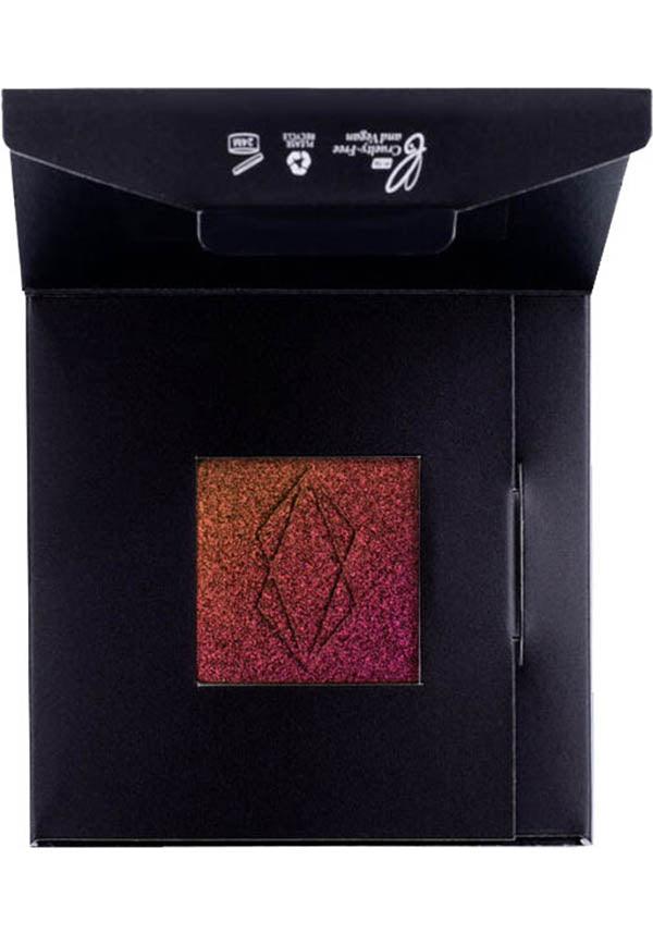Event Horizon | PRESSED EYESHADOW - Beserk - all, bronze, clickfrenzy15-2023, colour shift, cosmetic glitter, cosmetics, discountapp, eye, eyes, eyeshadow, eyeshadow pressed, fp, gold, jan22, labelvegan, lethal cosmetics, LT202112-1324, magnetic, make up, makeup, metallic, R020122, red, shimmer, steampunk, vegan