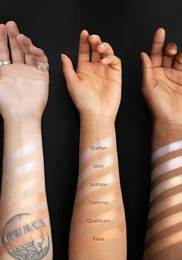 Ionic | PRESSED HIGHLIGHTER - Beserk - all, all ladies, clickfrenzy15-2023, cosmetics, discountapp, face, fp, high lighter, highlight, highlighter, labelvegan, ladies, lethal cosmetics, LT202109-1264, make up, makeup, oct21, peach, pink, R131021, shimmer, vegan