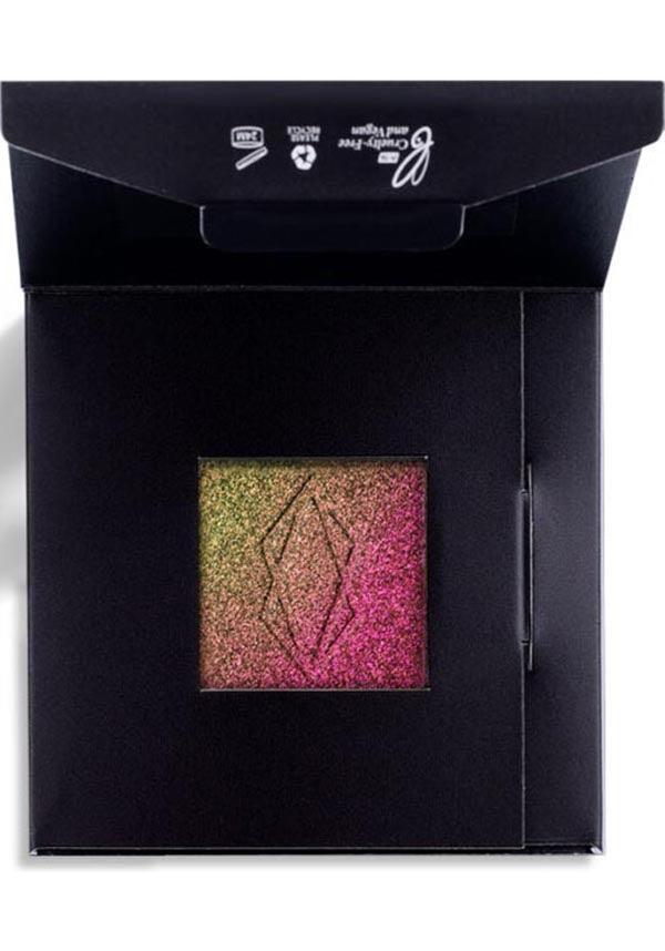 Magnitude | PRESSED EYESHADOW - Beserk - all, clickfrenzy15-2023, colour shift, cosmetics, discountapp, eye, eyes, eyeshadow, eyeshadow pressed, fp, glitter, gold, green, jul22, labelvegan, LE202207-1449, make up, makeup, multicolour, pink, R240722, shimmer, vegan