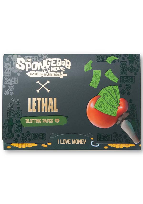 LETHAL COSMETICS Mr Krabs' Wallet | BLOTTING PAPER - Detail 2